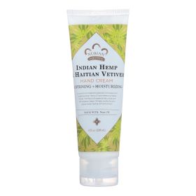 Nubian Heritage Hand Cream Indian Hemp And Haitian Vetiver - 4 Oz